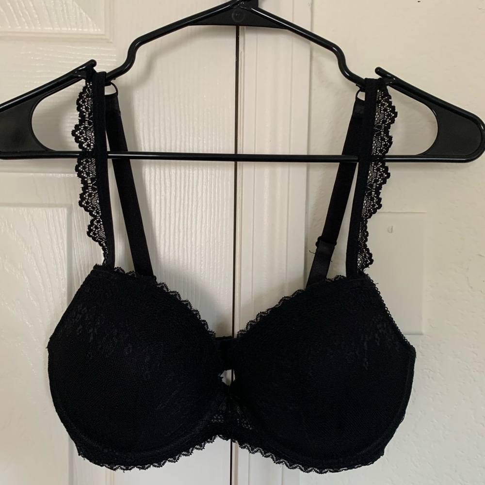 Black cotton on THE BODY by KIR BRA size 34DD